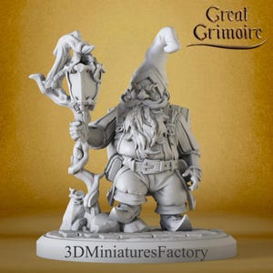 Miniature | Frodar Nightglow - DnD Miniature for Tabletop Games - Premium dnd Miniature - Dungeons and Dragons - 3D Printed