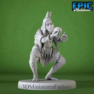 Miniature | Witch Coven of East - DnD Miniature for Tabletop Games - Premium dnd Miniature - Dungeons and Dragons - 3D Printed