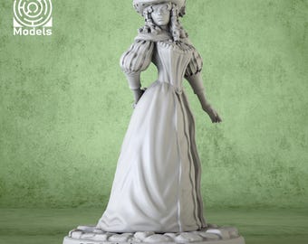 Miniature | Milady De Winter  - DnD Miniature for Tabletop Games - Premium dnd Miniature - Dungeons and Dragons - 3D Printed