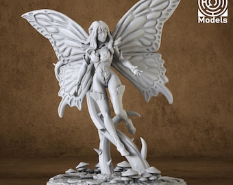 Fairy Miniature  - DnD Miniature for Tabletop Games - Premium dnd Miniature Dungeons and Dragons 3D Printed