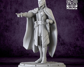 DnD Miniature Sheriff - DnD Miniature for Tabletop Games - Premium dnd Miniature - Dungeons and Dragons 3D Printed
