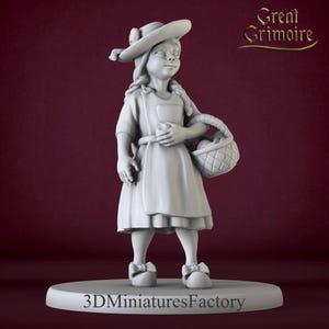 Miniature | Adriana - DnD Miniature for Tabletop Games - Premium dnd Miniature - Dungeons and Dragons - 3D Printed