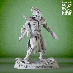Miniature |Tribal Warrior 1 - DnD Miniature for Tabletop Games - Premium dnd Miniature - Dungeons and Dragons - 3D Printed