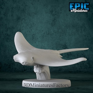 Miniature | Stingray - DnD Miniature for Tabletop Games - Premium dnd Miniature - Dungeons and Dragons - 3D Printed