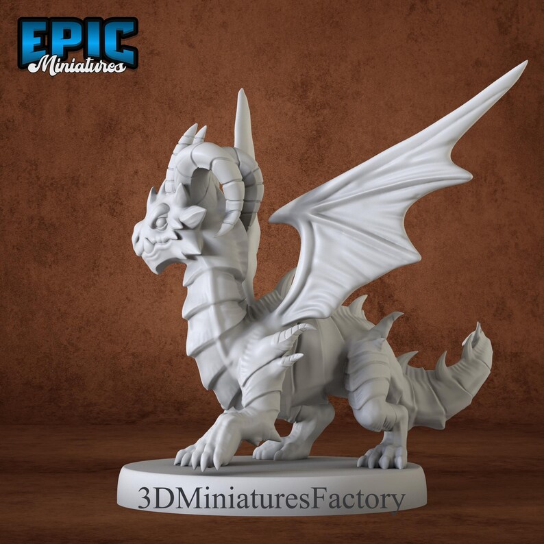 Miniature | Dragon Wyrmling - Dnd Miniature for Tabletop Games ...