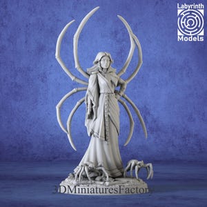 Miniature | Arachne v1 - DnD Miniature for Tabletop Games - Premium dnd Miniature - Dungeons and Dragons - 3D Printed