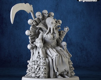 Miniature | Mind Mistress Throne v1 - DnD Miniature for Tabletop Games