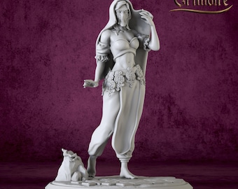 Miniature| Eastern Princess Noble Sorceress | 28–40mm | DnD Pathfinder RPG