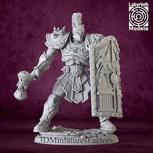 Miniature | Hephaestus Colossus 3 - DnD Miniature for Tabletop Games - Premium dnd Miniature - Dungeons and Dragons - 3D Printed