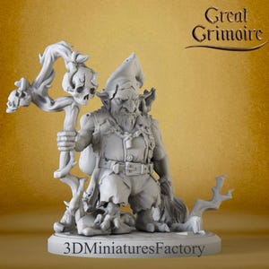 Miniatur | Frodar Nightglow - DnD Miniatur für Tabletop Spiele - Premium dnd Miniatur - Dungeons and Dragons - 3D gedruckt