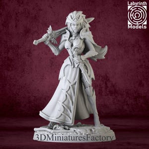 DnD Miniature Vampire 8 - V1 DnD Miniature for Tabletop Games - Premium dnd Miniature Dungeons and Dragons 3D Printed