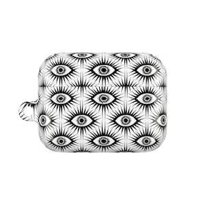 Boho Evil Eye AirPod Cases, Tribal Design Protective Holder for Earbuds, Ethnic Style Accessories, Unique Handmade Cover, Aztec Inspired