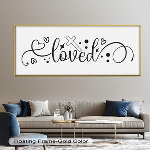 Arte cristiano de pared, letrero de madera con marco, decoración inspiradora de fe, cita rústica de las Escrituras, regalo religioso para el hogar.