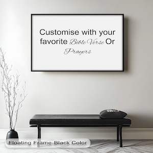 Custom Bible Verse Wooden Wall Art, Custom Sign With Quote, Custom Wood Sign With Wording, Christian Wall Art, Customizable Wall Decor