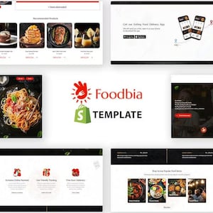 Foodbia - Restaurant, Food Delivery Shopify Theme - Instant Download