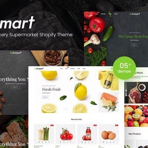 Amart Grocery Shopify Theme: Mobile-First Online Store OS 2.0