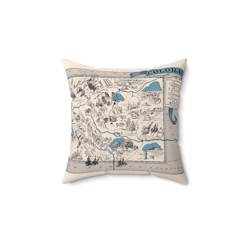 Colorado Pillow - Etsy
