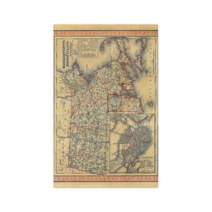 Massachusetts Tea Towel - Massachusetts Kitchen Towel - Massachusetts Dish Towel - Massachusetts Housewarming - Massachusetts Airbnb