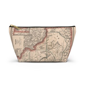 Idaho Karte Beutel - Vintage Idaho Karte - Idaho Geschenk - Idaho Armband - Idaho Karte - Idaho Elektroniktasche