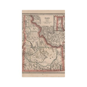 Idaho Tea Towel - Idaho Kitchen Towel - Idaho Dish Towel - Idaho Housewarming - Idaho Airbnb Decor - Idaho Realtor Gift
