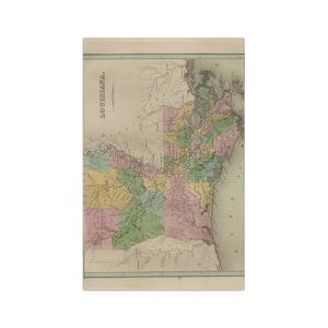 Toalla de té de Luisiana - Toalla de cocina de Luisiana - Toalla de plato de Luisiana - Inauguración de la casa de Luisiana - Decoración de Airbnb de Luisiana