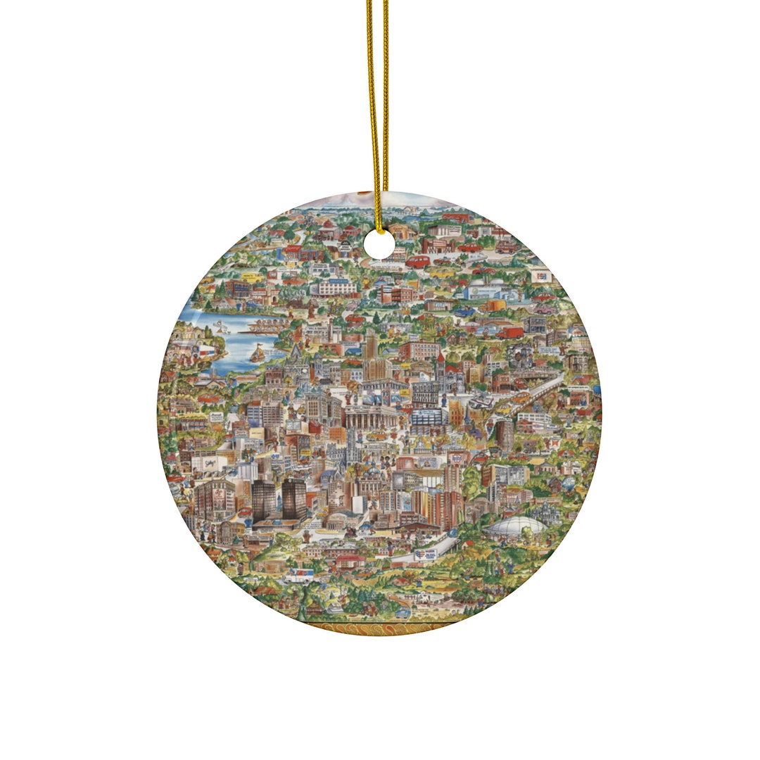 Syracuse Christmas Ornament 