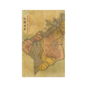 Hawaii Tea Towel - Hawaii Kitchen Towel - Hawaii Dish Towel - Hawaii Housewarming - Hawaii Airbnb Decor - Hawaii Realtor Gift