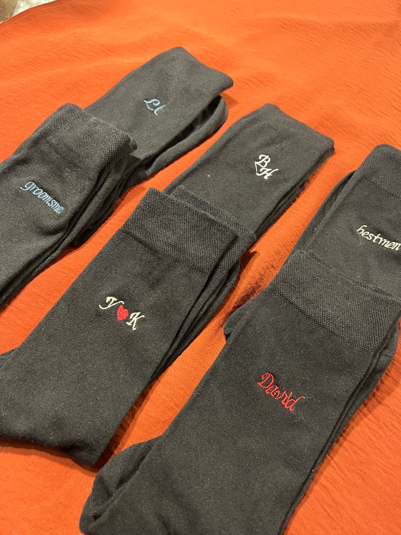 Wedding Party Socks,groomsmen Gifts,custom Groomsmen Socks,personalized