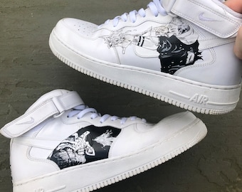 Individuell bemalte JJK Nike Airforce 1's