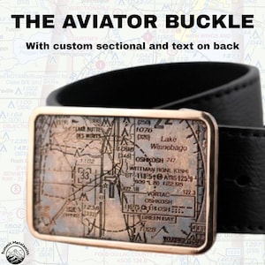 Aviator Belt Buckle - Etsy display picture 3