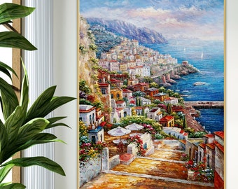 Pittura di Capri, pittura della Costiera Amalfitana, pittura costiera italiana