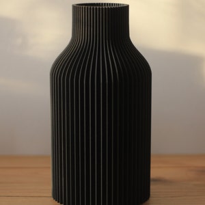 AURORA Flaschenvase by PrintedHarmony / Vase aus BIO PLA / wasserdicht / 3D Druck / Blumenvase / Deko / Geschenk / Trockenblumen / massiv Bild 8