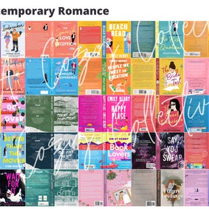 Contemporary Romance & Sports Romance Collection - Mini Book Covers for DIY Mini Books - DIGITAL DOWNLOAD