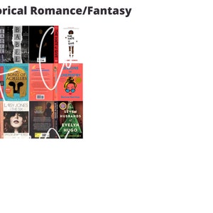 Dystopian, Mystery and Historical Romance - Mini Book Covers for DIY Mini Books - DIGITAL DOWNLOAD