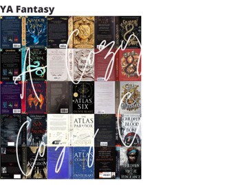 YA Fantasy - Mini couvertures de livres pour bricolage Mini livres - Téléchargement NUMÉRIQUE