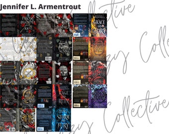Jennifer L. Armentrout - Mini couvertures de livres pour bricolage Mini livres - TÉLÉCHARGEMENT NUMÉRIQUE