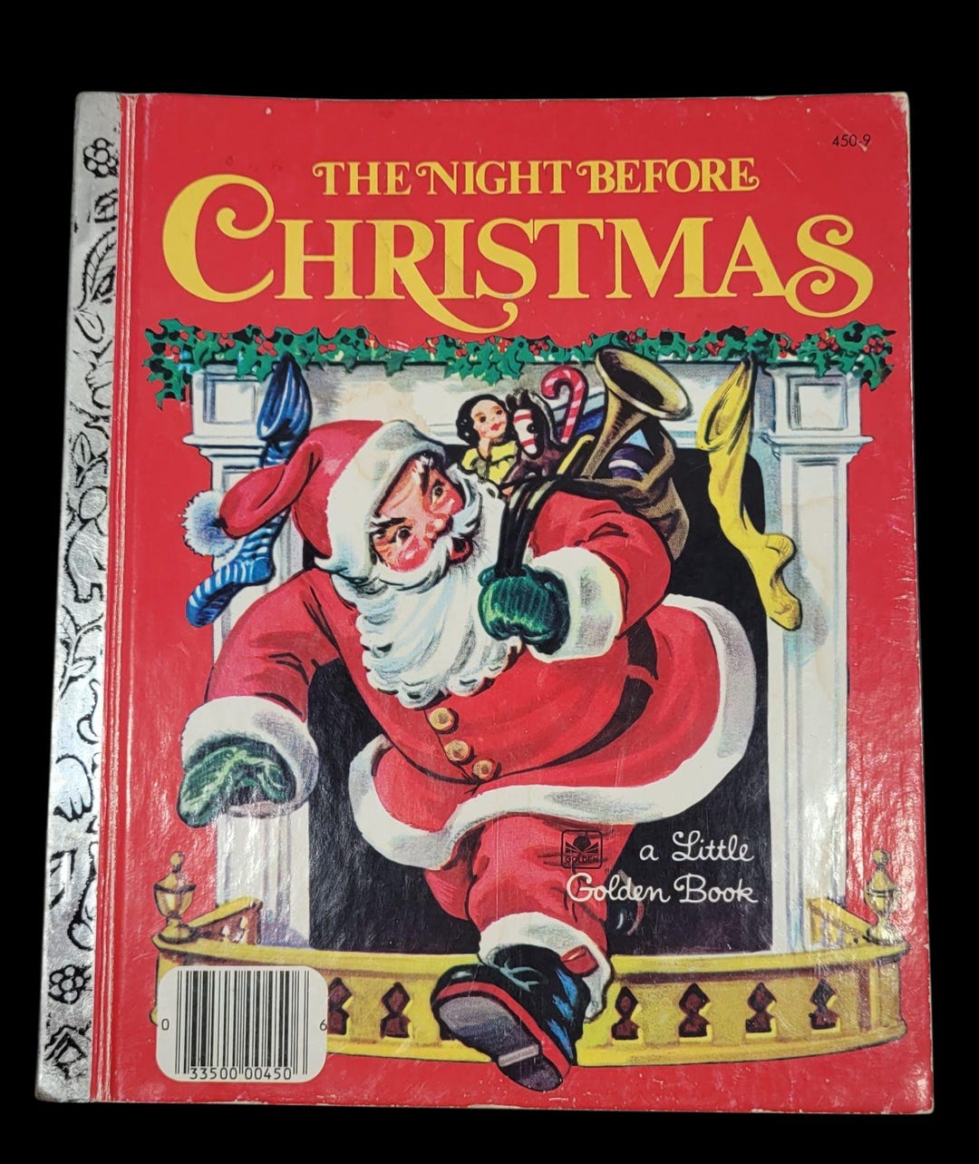 Used the Night Before Christmas A Little Golden Book 1977 Clement C ...