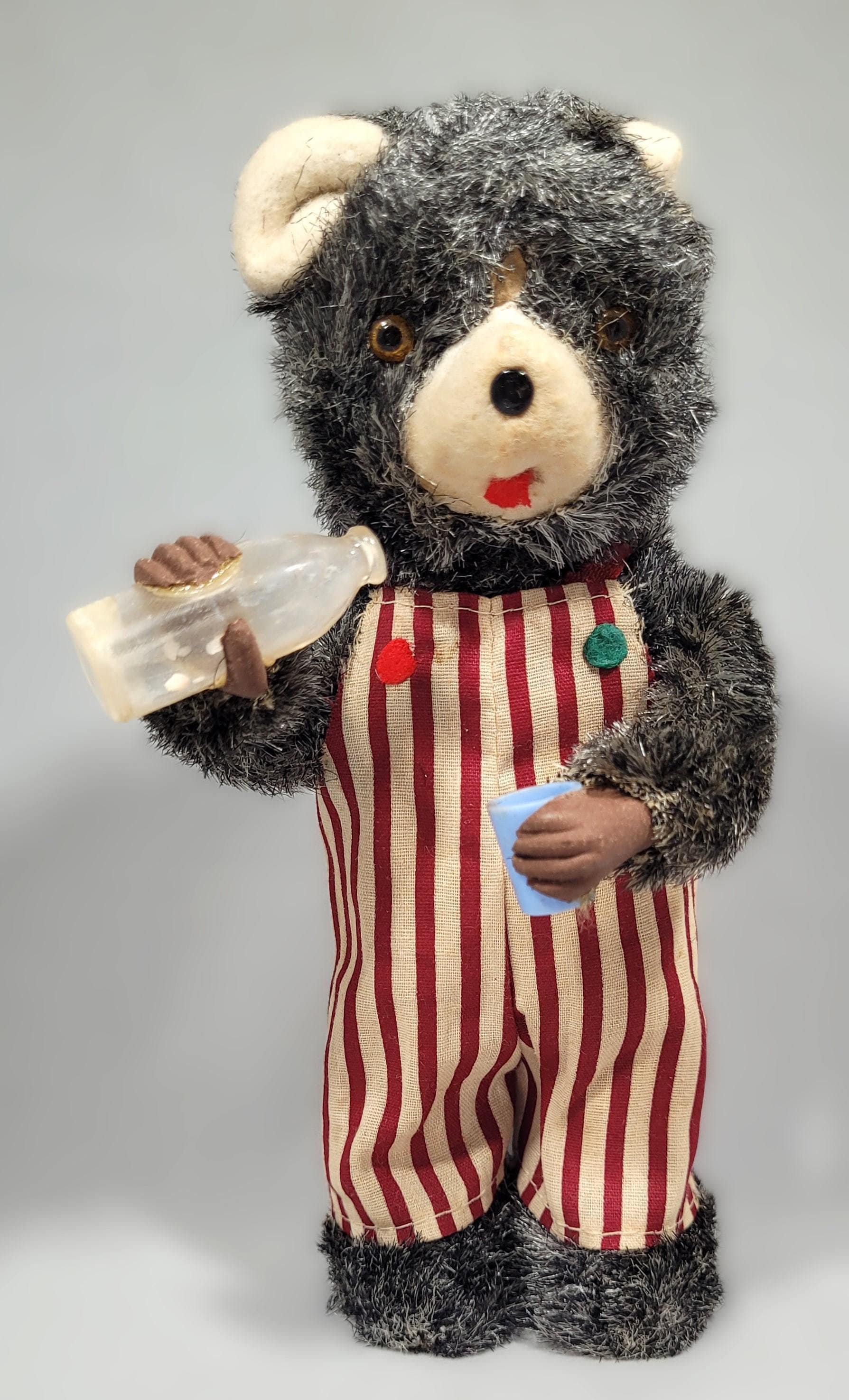 Teddy☆Bear　0507 Zeta Gray Teddy Bear - Douglas Toys