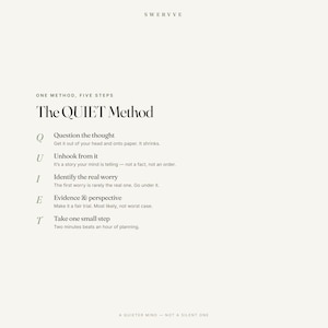 High-Functioning Anxiety Workbook Printable, CBT Anxiety Journal & Overthinking Worksheets, Coping Skills, Trigger Tracker PDF image 2