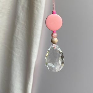 Sonnenfänger, Kristall in Tropfenform fürs Fenster, Lichtfänger