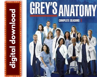 Digital Download !! Greys Anatomy *old tv series * 20 seasons * ( 420 EP )