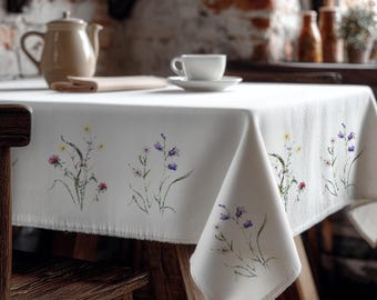 Wildblumen Kreuzstich-Muster: Vintage Blumenmuster (PDF-Download, Pattern Finder kompatibel)