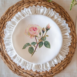 Rose / Cross stitch vintage / 2 pdf for printing (color and black and white), 1 Pattern Keeper + Gift/ Instant Download