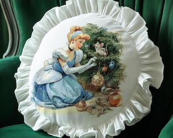 Cinderella Cross Stitch Pattern: Vintage Fairytale Design (PDF Download, Pattern Keeper Compatible)