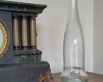 Lampe de Méduse Clear Glass Wine Bottle