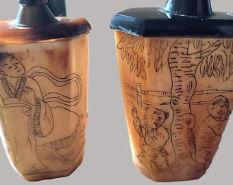 Miniatur Duft/Parfüm Flaschen-Alabaster inspiriert