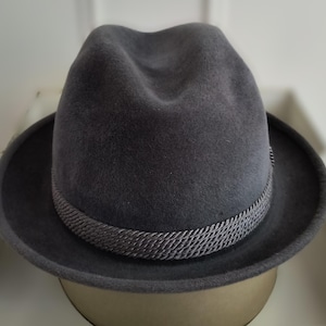Three (3) Stetson Fedora Men&#39;s Hats 1940/1950