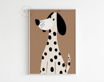 Cute Dog Nursery Poster Babyshower Gift Idea Kids Poster Girl Bedroom Poster Nursery Baby Boy Nursery Baby Girl Nursery Boys Room Printable