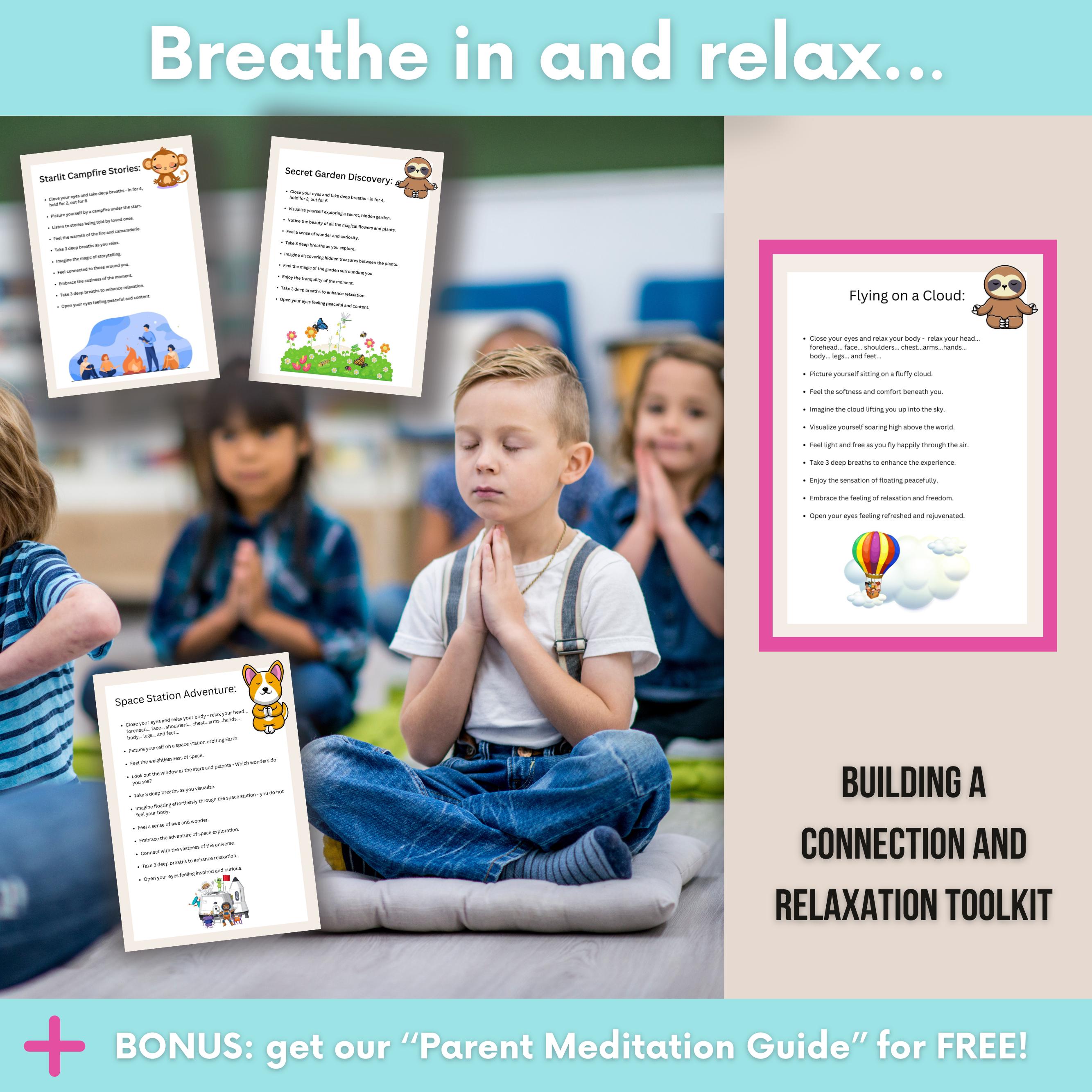 Meditation Scripts for Children: 30 Relaxation Stories (PDF), Child ...