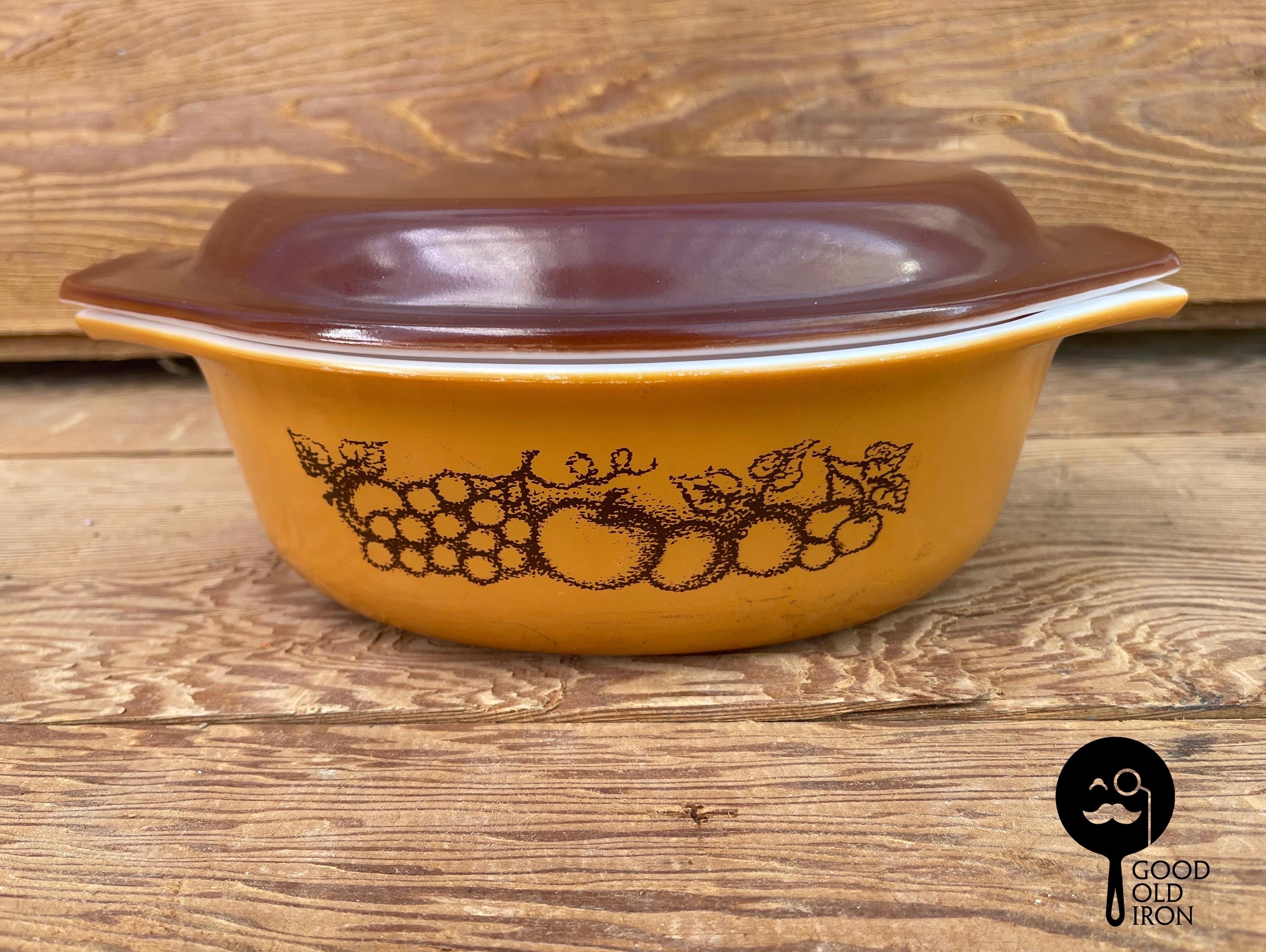 ヴィンテージ パイレックス 1.5Qt オールドオーチャード オーバル